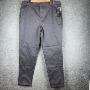 NDSTRY Pants Mens 38x32 Gray Mason Stretch Chino Classic Fit Office Preppy NWT
